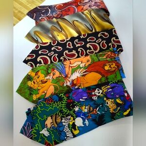 Disney And Jerry Garcia Ties (4 Total) Unworn All Silk Gorgeous Best Dre…